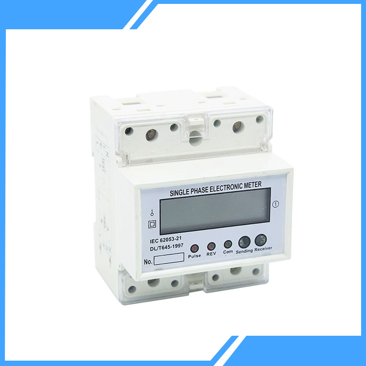 Din Rail Type Electric Bi-directional Energy Meter